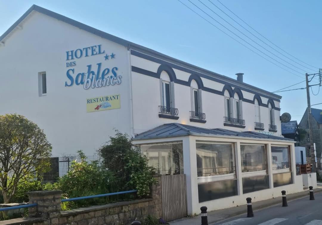 Hotel Des Sables Blancs Douarnenez Exteriör bild